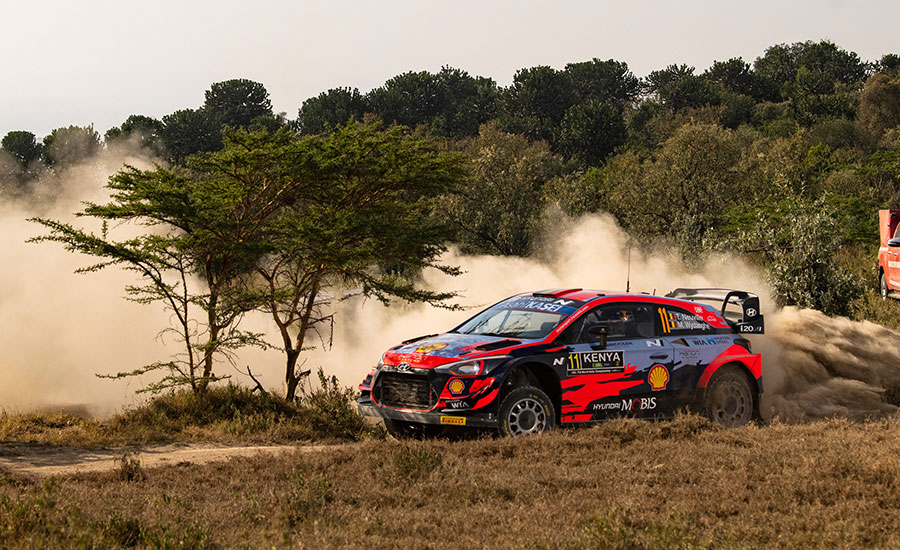 Neuville Controleert Leiding Wrc Safari Rally Op Zaterdag