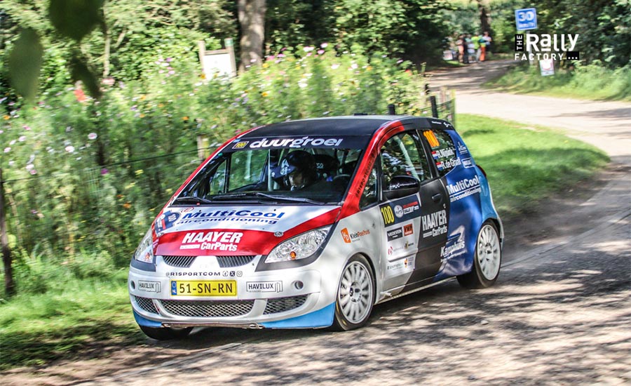 Missie geslaagd voor Nijsink tijdens debuut in Hellendoorn Rally